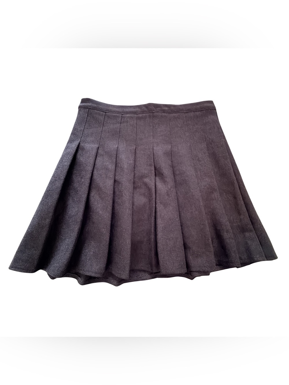 MD Gray Pleated Skirt